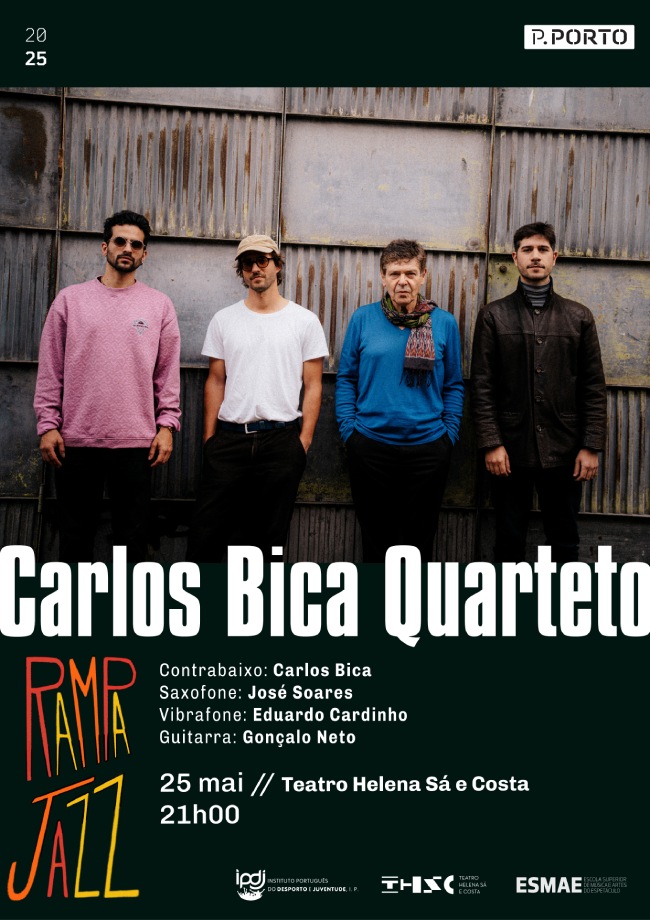 Carlos Bica Quarteto - Rampa Jazz - Cartaz