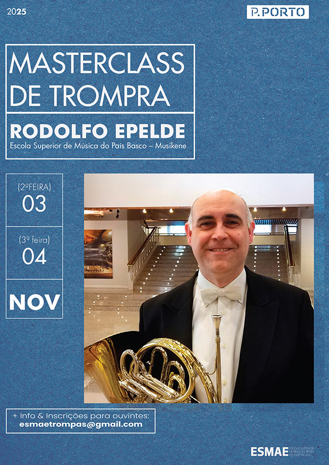 Masterclass de Trompa Rodolfo Epelde - ESMAE 2025