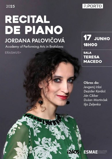 Recital de Piano Jordana Palovicova