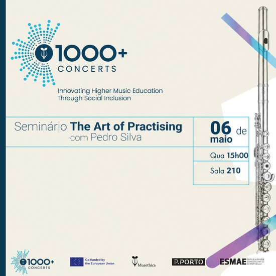 1000+ Concerts: IHMESI - Seminário 'Art of Practising', com Pedro Silva 