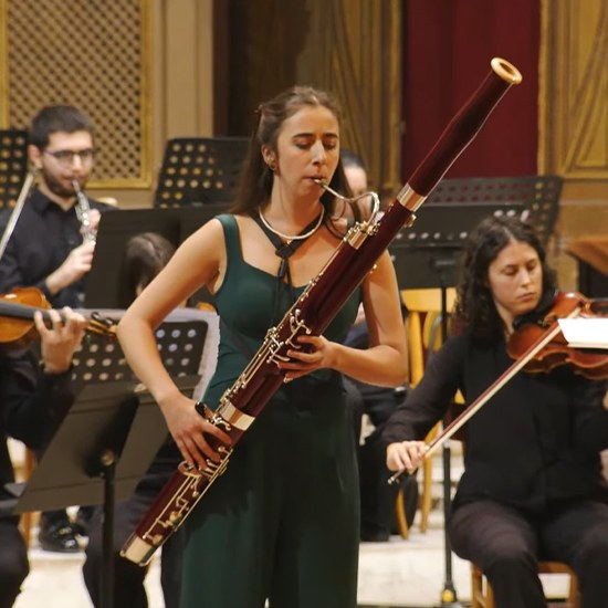 Alumna da ESMAE, Bárbara Lopes, distinguida no Concurso Internacional de Fagote Gioachino Rossini