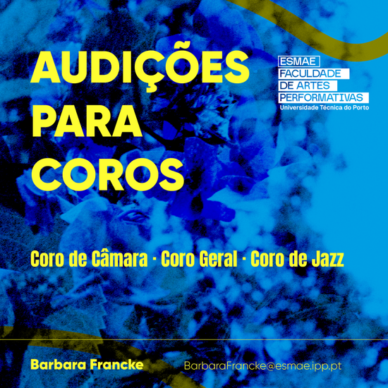 Audições para Coros - 2026/2027