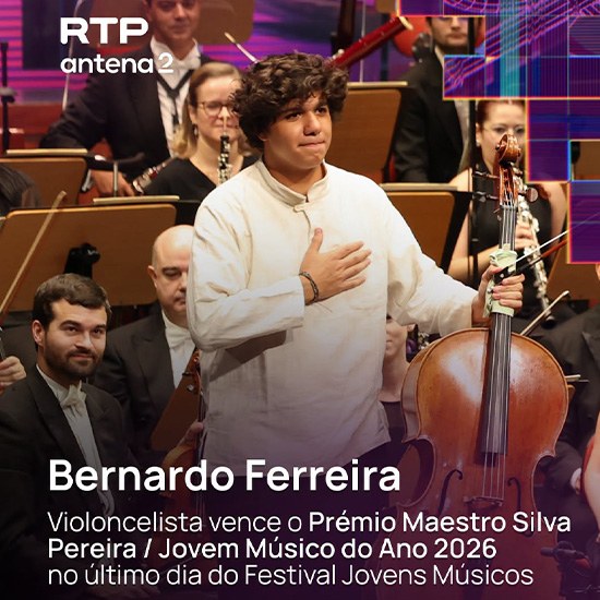 Bernardo Ferreira é o Jovem Músico do Ano 2026