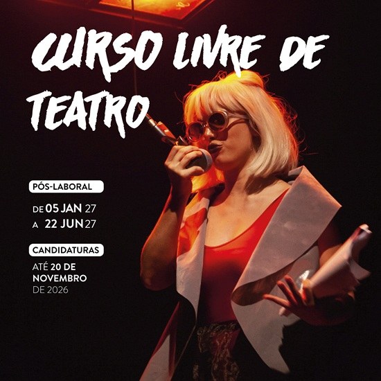 Curso Livre de Teatro - Edição 2026/2027