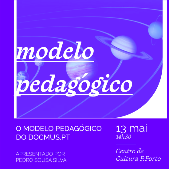 Fórum DocMus.pt: O Modelo Pedagógico do DocMus.pt  - Pedro Sousa e Silva
