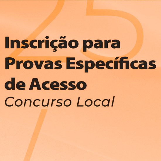 Provas Específicas de Acesso - Concurso Local: 2ª Chamada - Licenciatura em Teatro