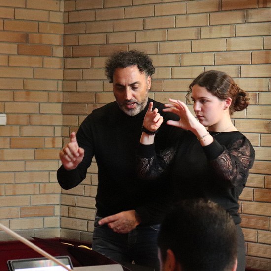 Masterclass de Direção de Orquestra com o Maestro Luis Miguel Clemente