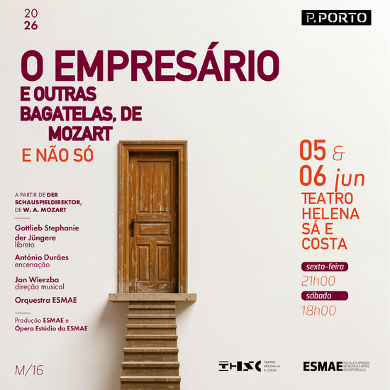 O Empresário e Outras Bagatelas, de Mozart e não só 
