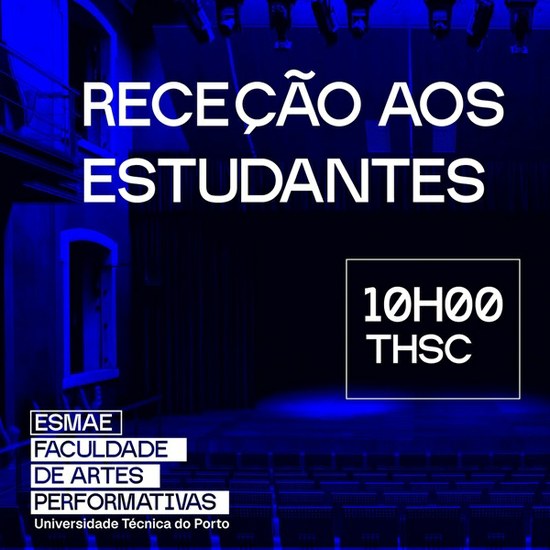 Receção aos Estudantes - Ano Letivo 2026/2027