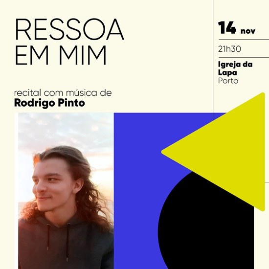 Ressoa em Mim - Recital com Música de Rodrigo Pinto