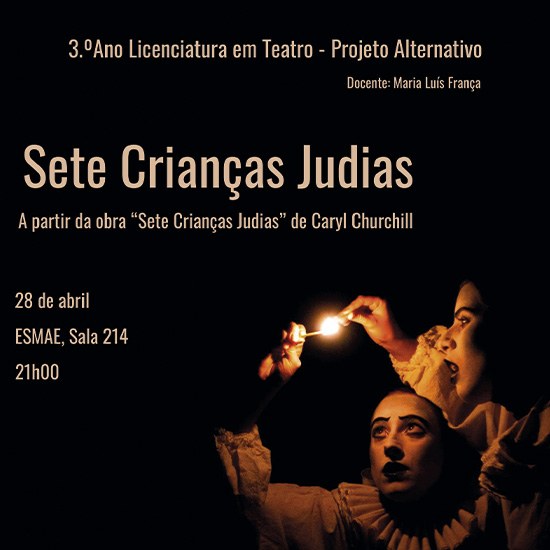 Sete Crianças Judias - a partir de "Sete Crianças Judias" de Caryl Churchill