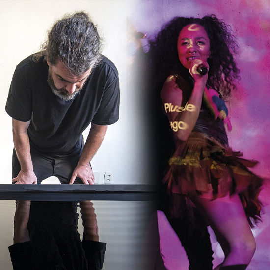 Trans-Species Intelligence em lecture-performance - Luca Forcucci e Aniara Rodado 