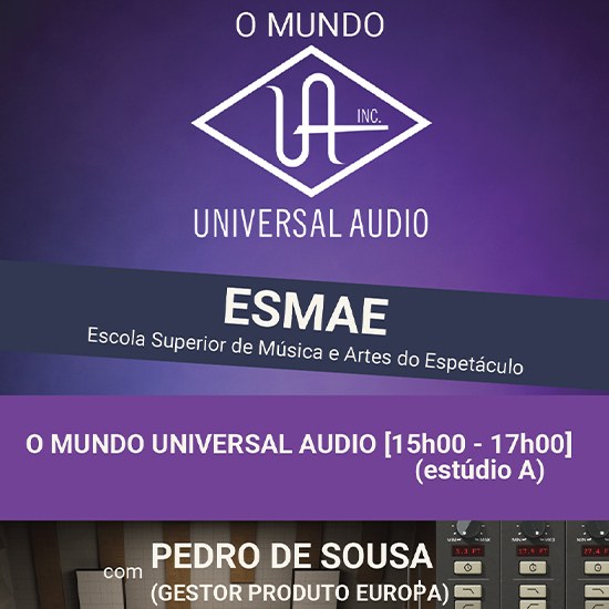 Workshop de Áudio: O mundo Universal Audio